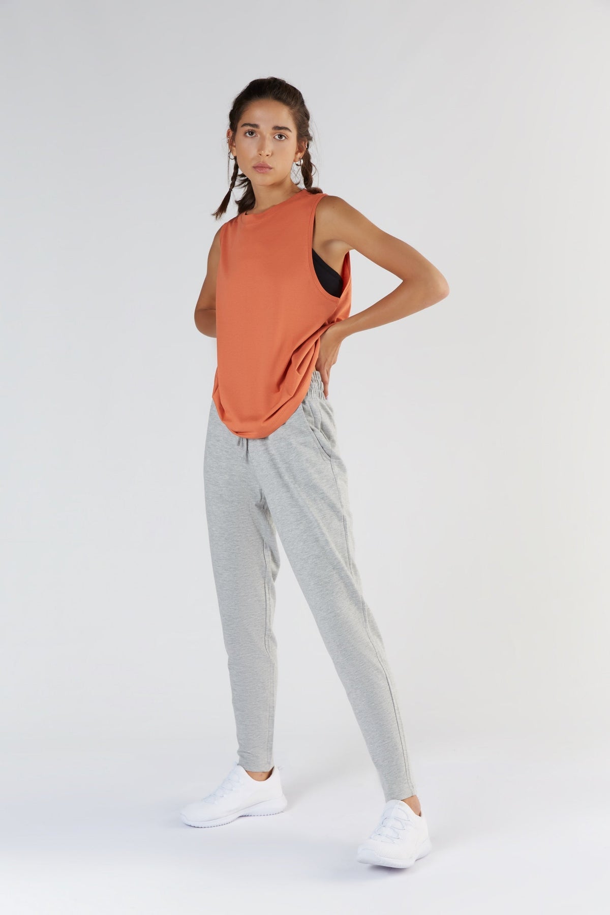 TENCEL™ Active Women's Top High Neck, Soap Nut