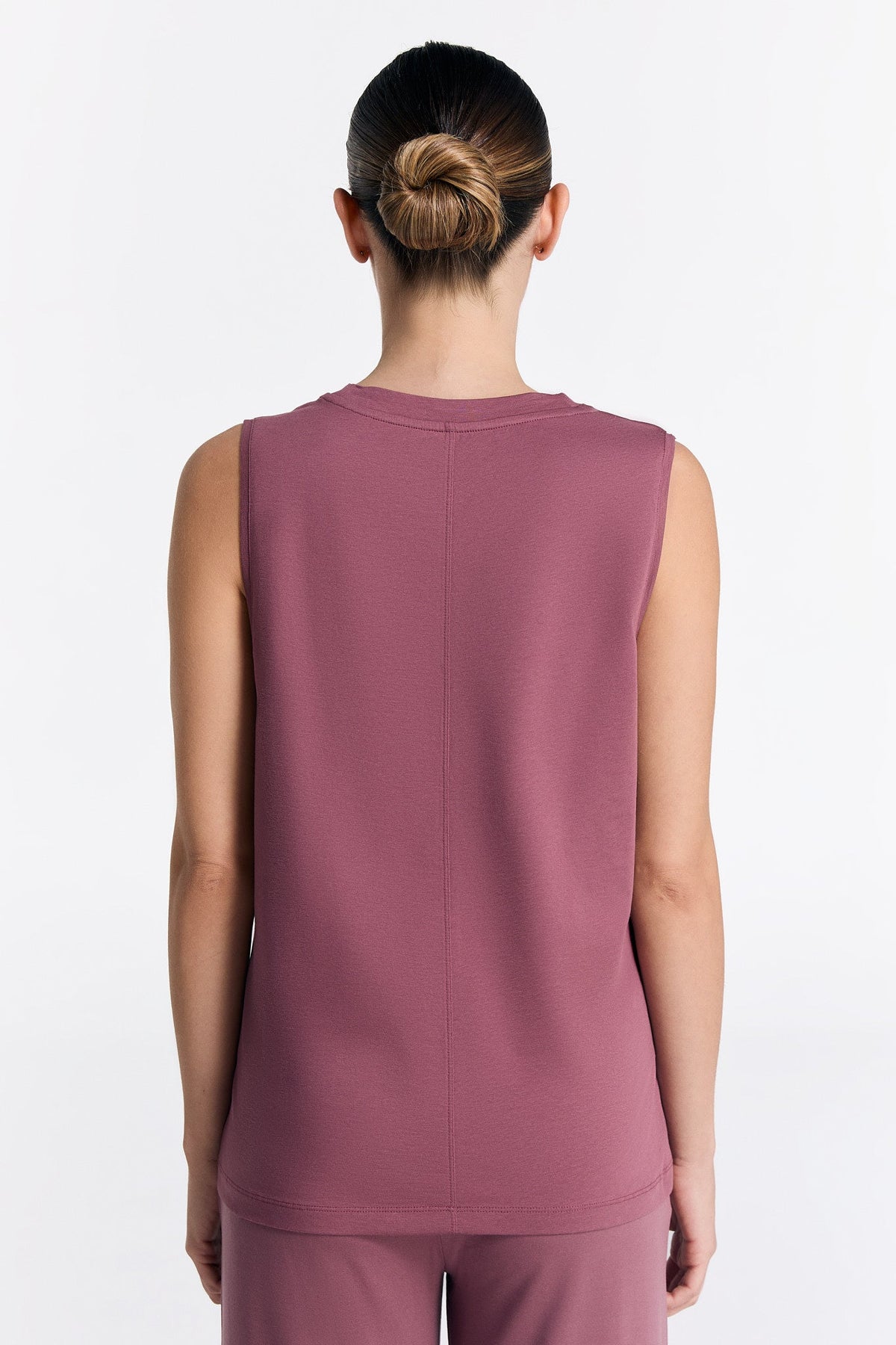TENCEL™ Active Women's Top High Neck, Nocturne — True North, view 4