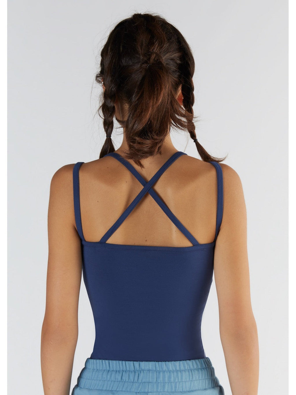 TENCEL™ Active Women's Strappy Top, Navy