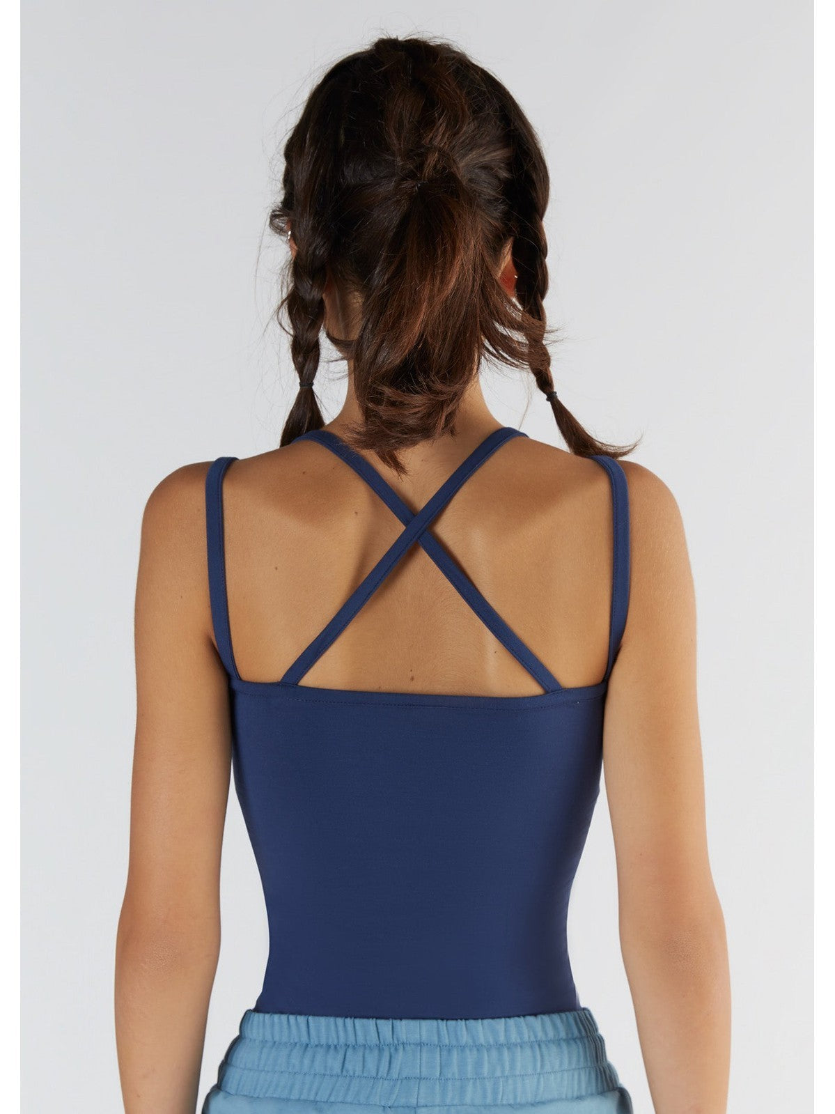 TENCEL™ Active Women's Strappy Top, Navy
