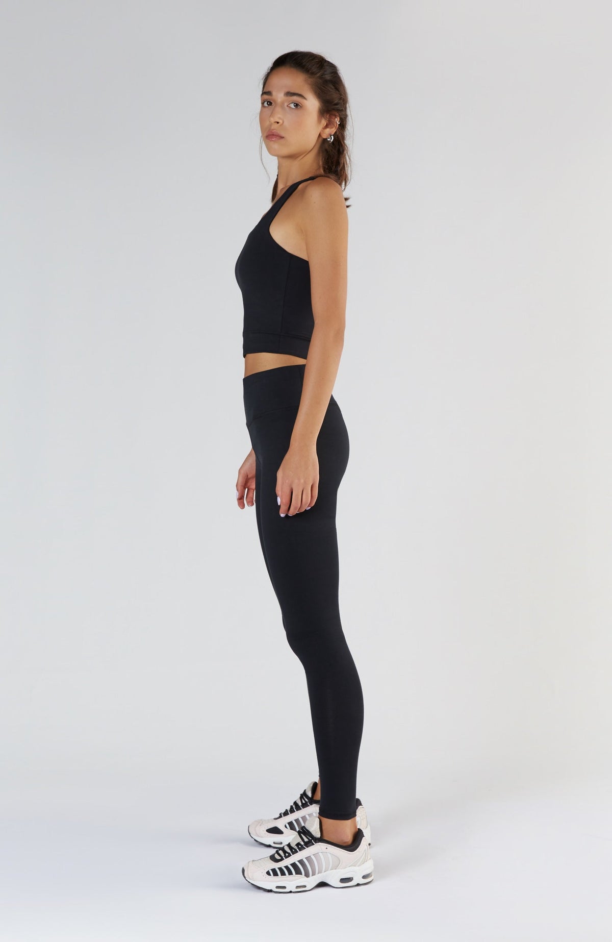Women's Crop Top, Black — True North, view 5