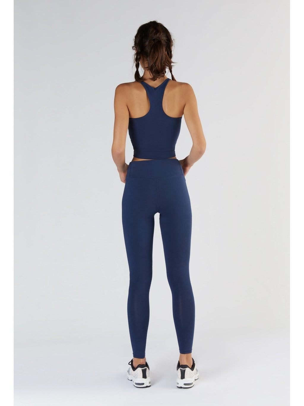 Women's Crop Top, Navy