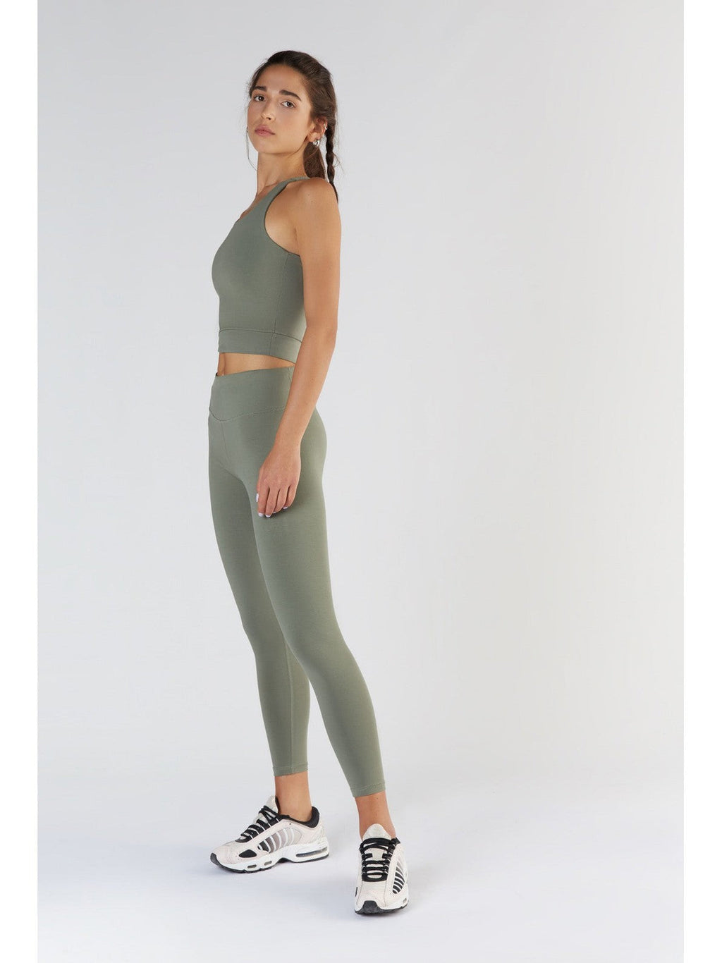 Women's Crop Top, Light Green