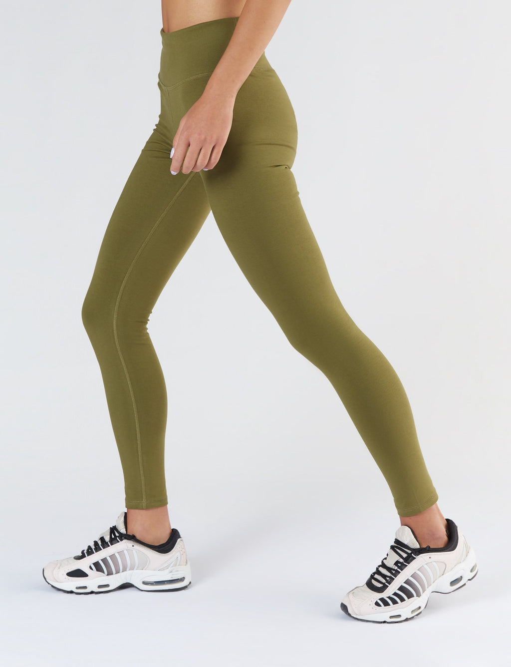 Women's Leggings Recycled, Olive