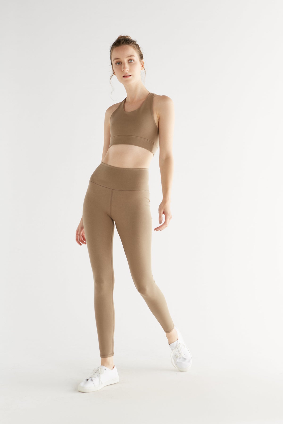 Women's Leggings Recycled, Mink
