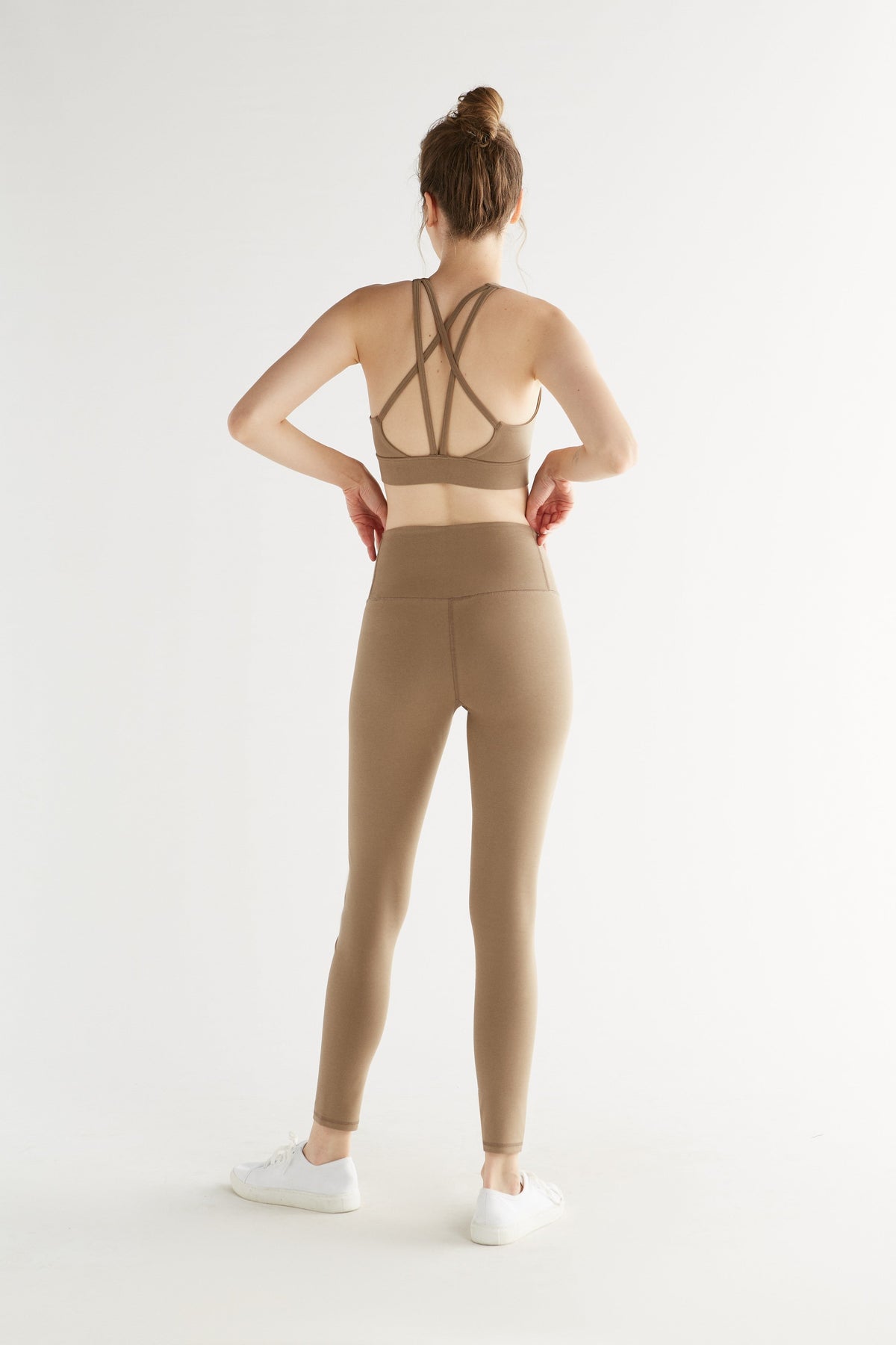 Women's Leggings Recycled, Mink