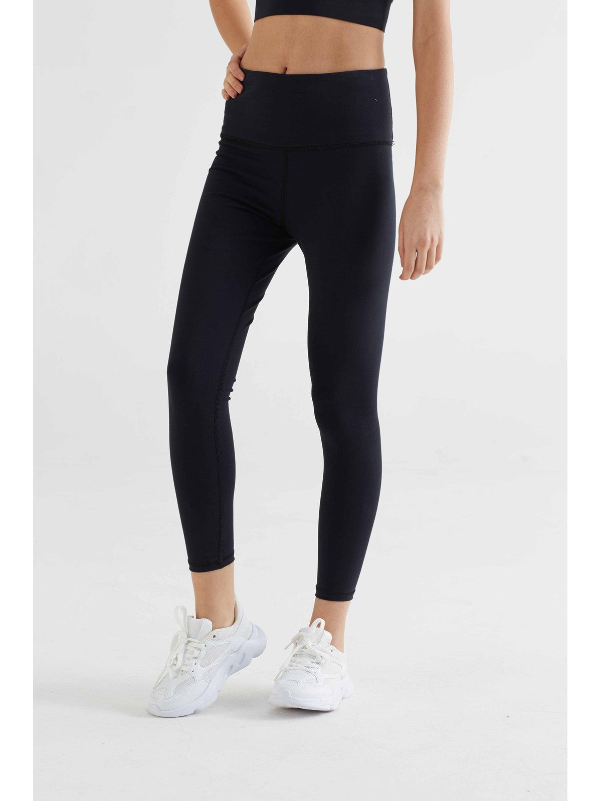 Women's 7 / 8 Leggings Recycled, Black — True North