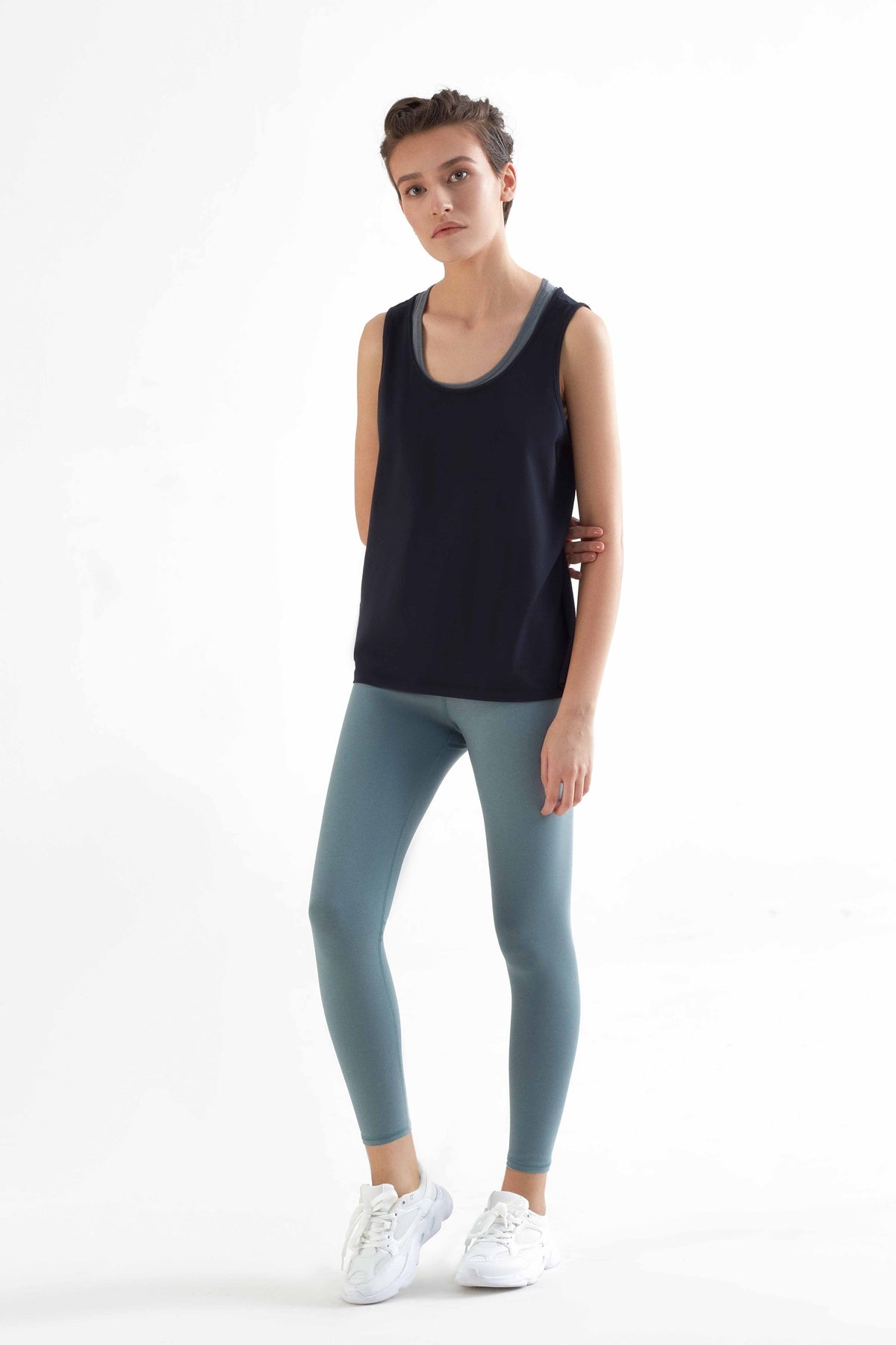 Women's 7/ 8 Leggings Recycled, Light Grey