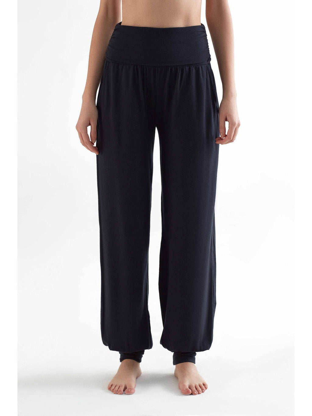 TENCEL™ Women's Yoga Trousers, Black