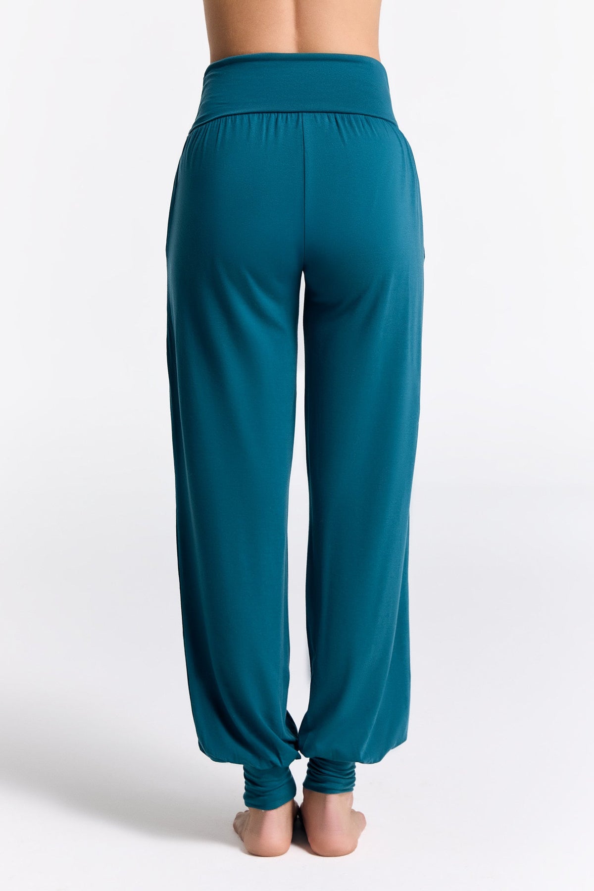 TENCEL™ Women's Yoga Trousers, Dragonfly — True North, view 3