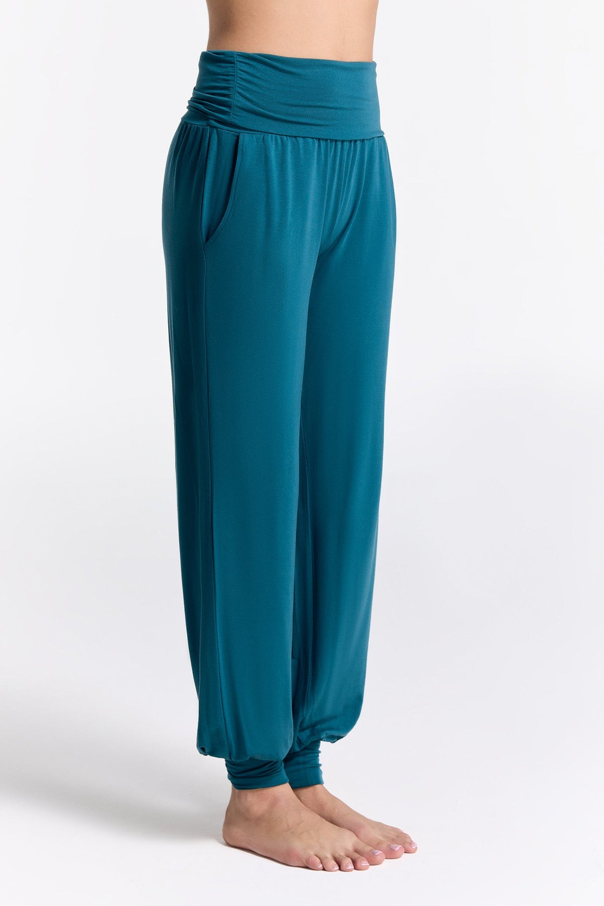 TENCEL™ Women's Yoga Trousers, Dragonfly — True North, view 2