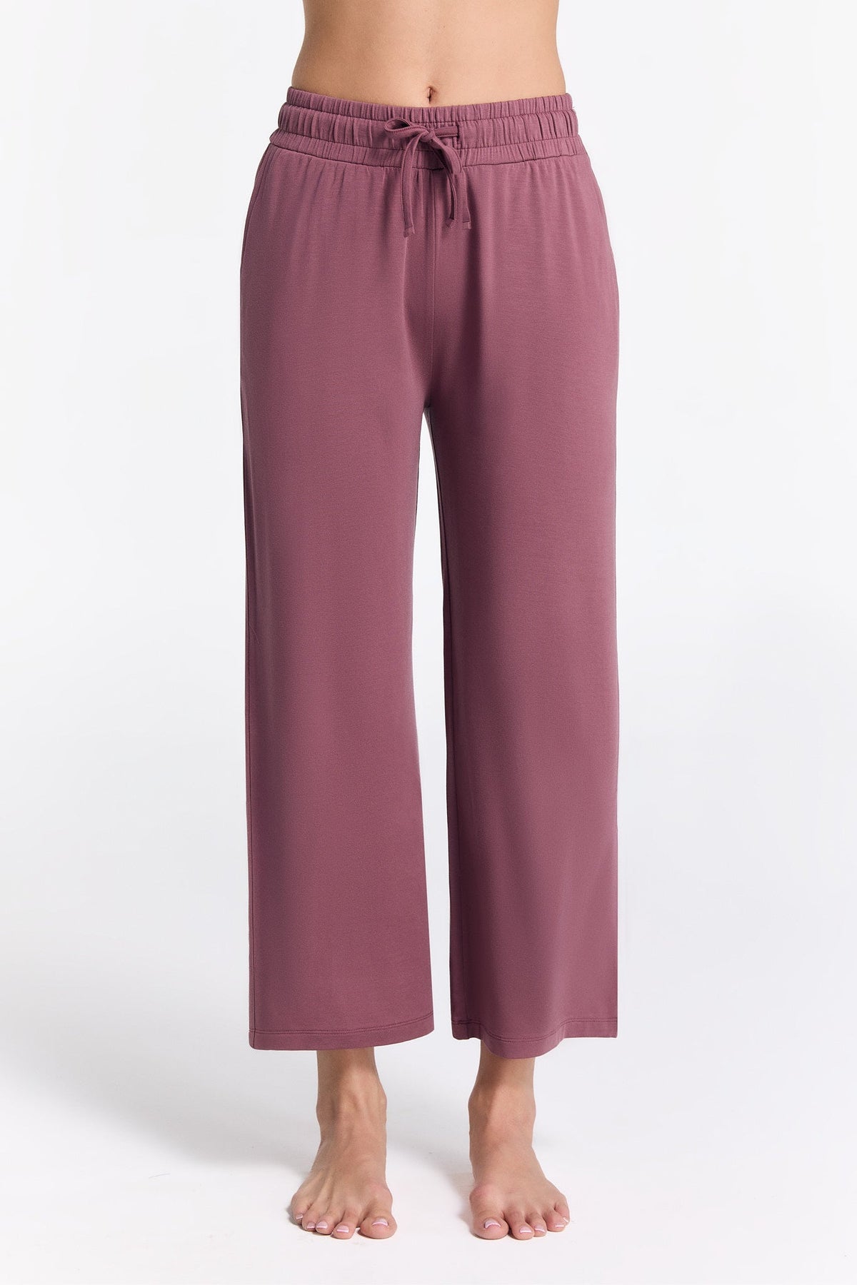 TENCEL™ Women's Wide Leg Trousers, Nocturne — True North