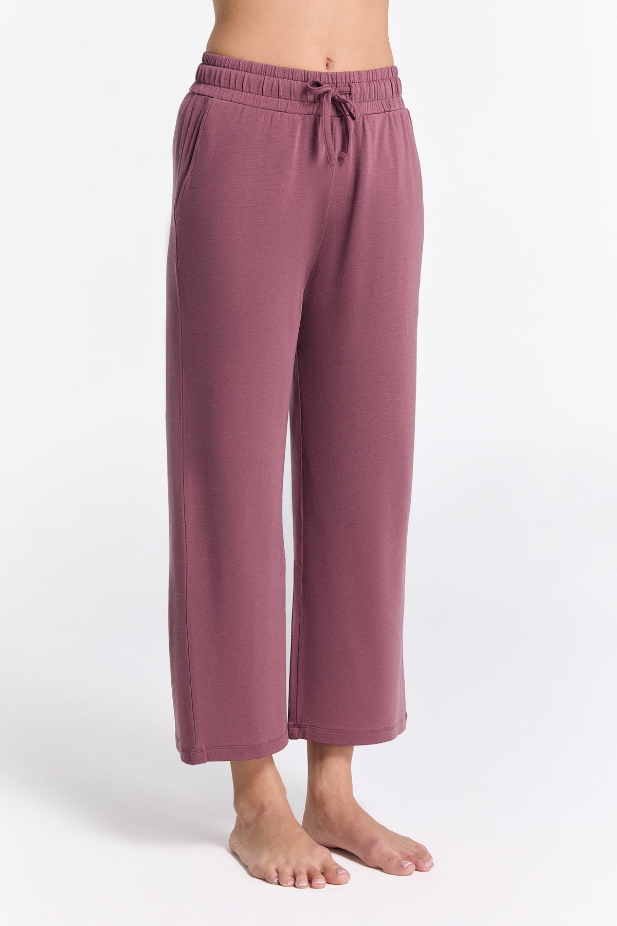 TENCEL™ Women's Wide Leg Trousers, Nocturne — True North, view 2