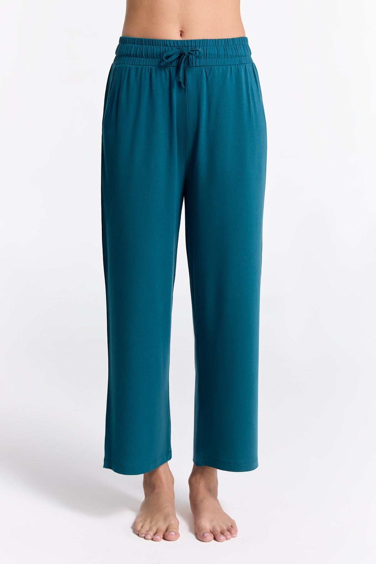 TENCEL™ Women's Wide Leg Trousers, Dragonfly — True North