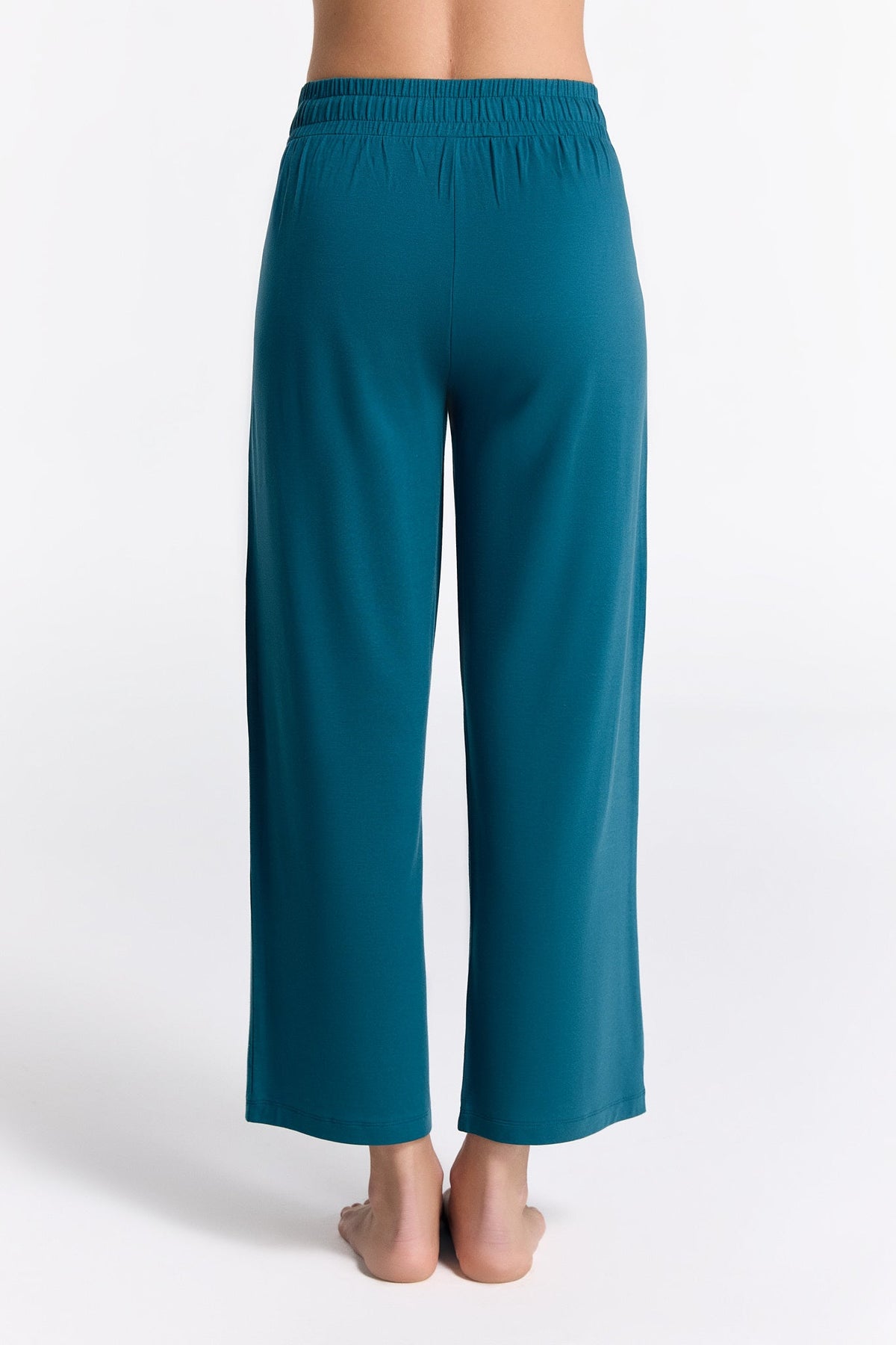TENCEL™ Women's Wide Leg Trousers, Dragonfly — True North, view 3