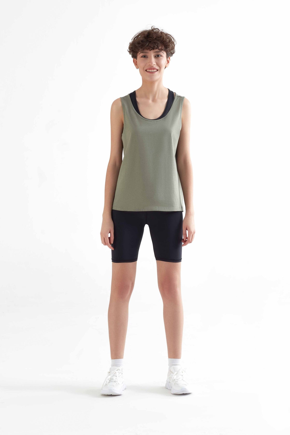 Women's Cycling Shorts Recycled, Black