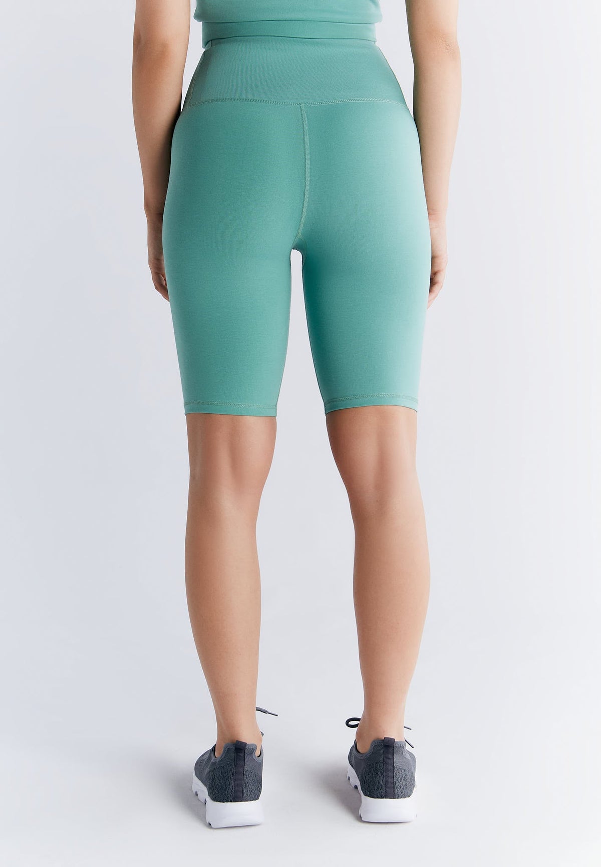 Women's Fit Shorts, Malachite Green — True North, view 2