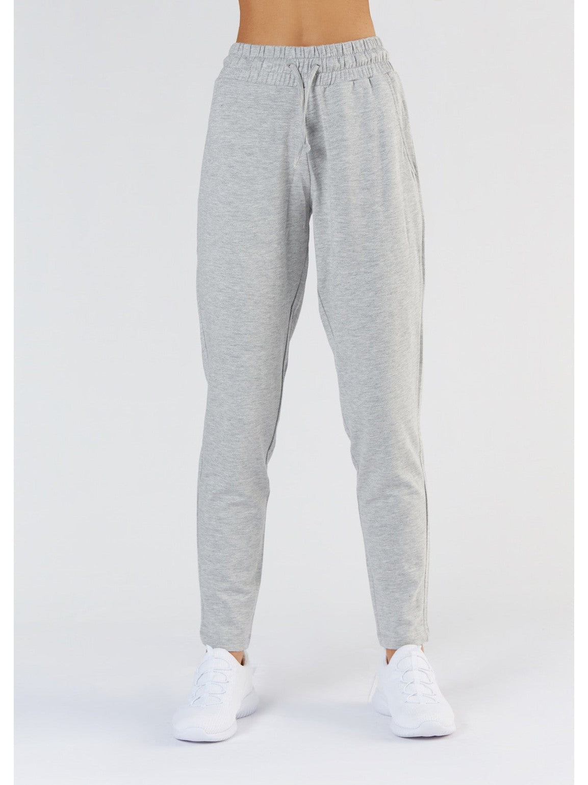 TENCEL™ Active Women's Jogging Trousers, Light Grey-Melange — True North