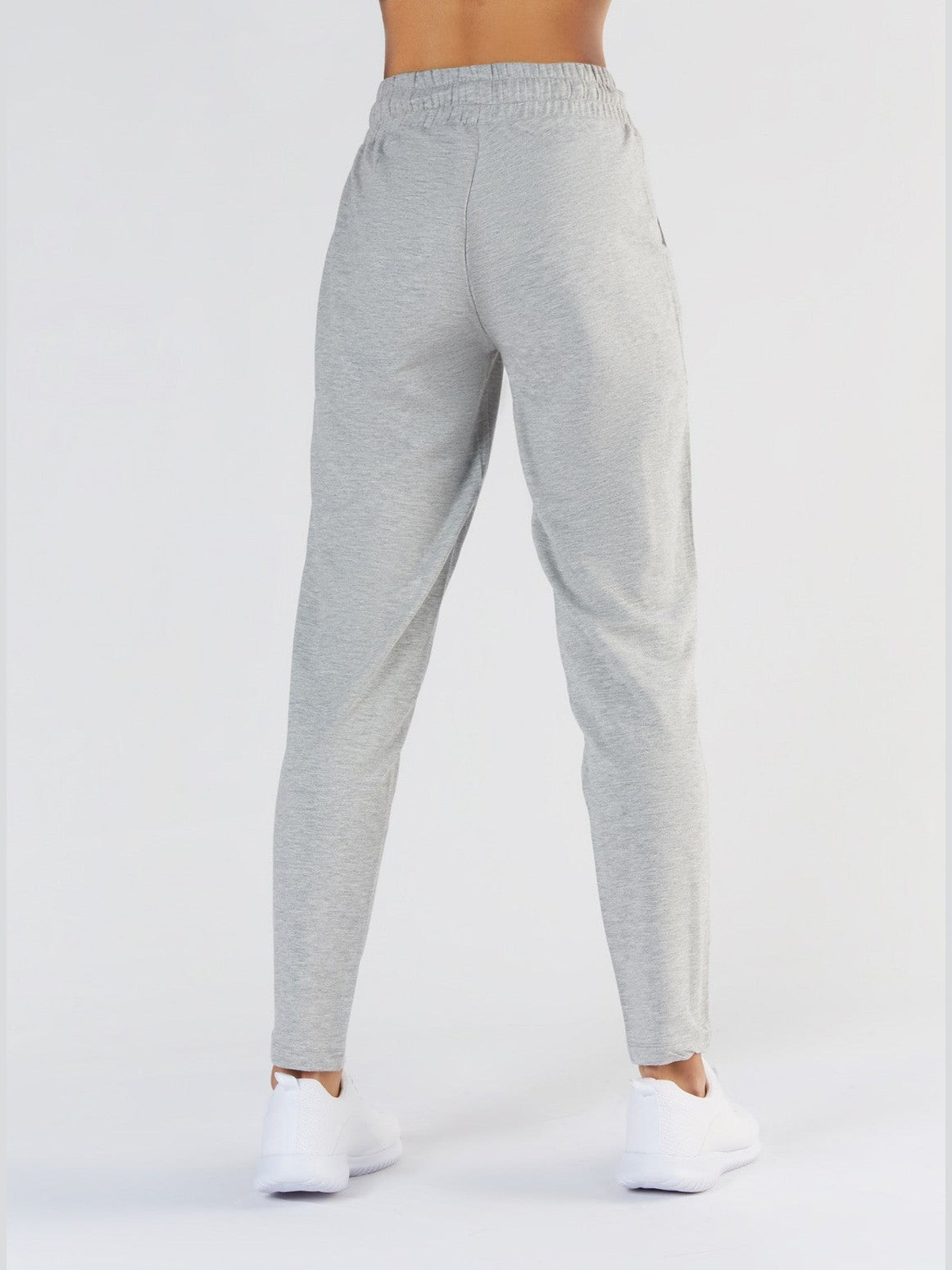 TENCEL™ Active Women's Jogging Trousers, Light Grey-Melange — True North, view 3
