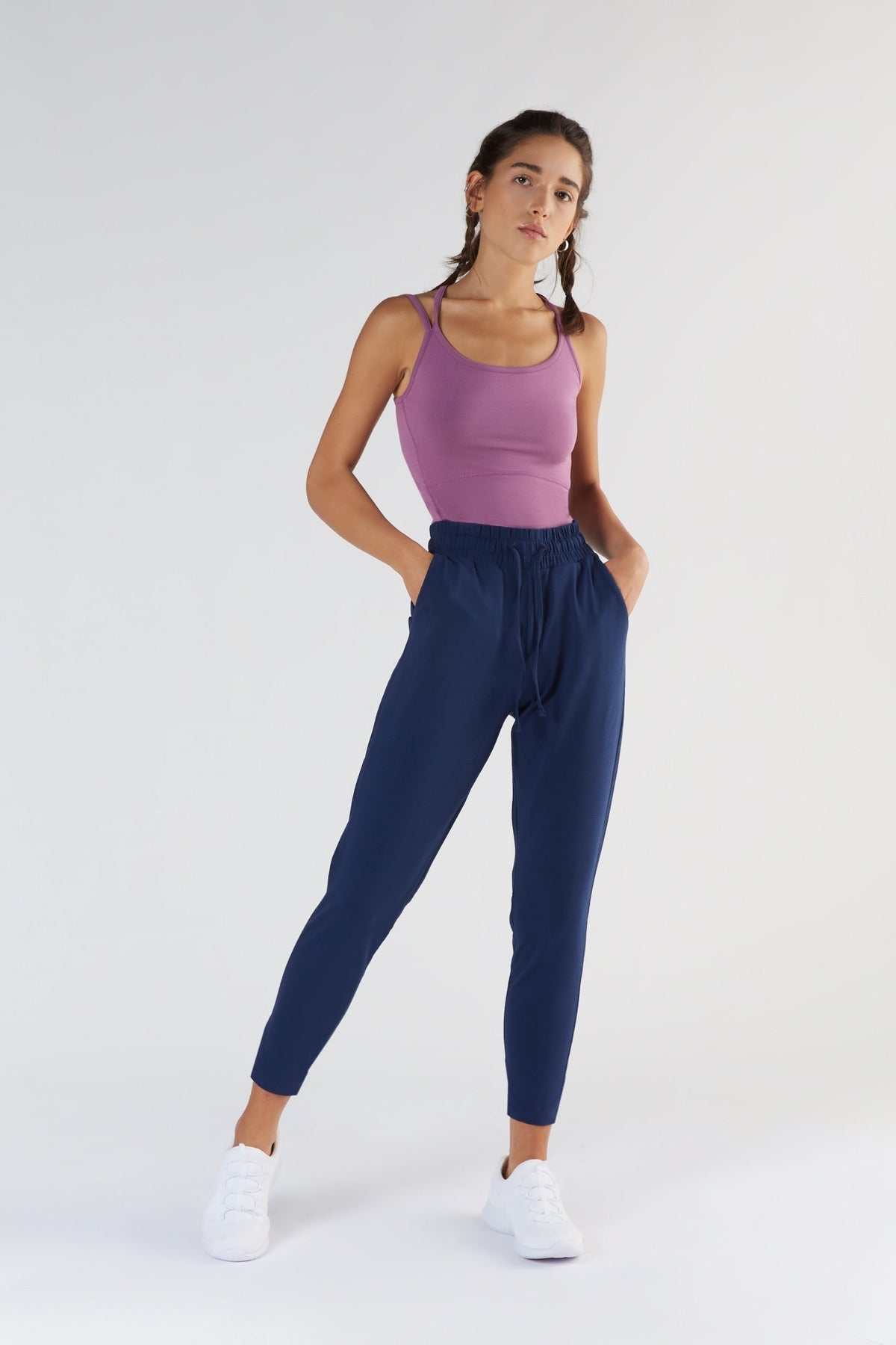 TENCEL™ Active Women's Jogging Trousers, Navy