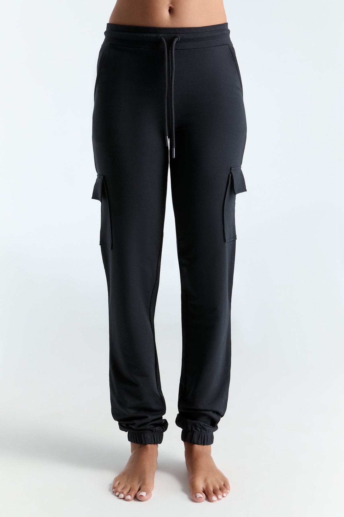 Women's Cargo Trousers, Black — True North
