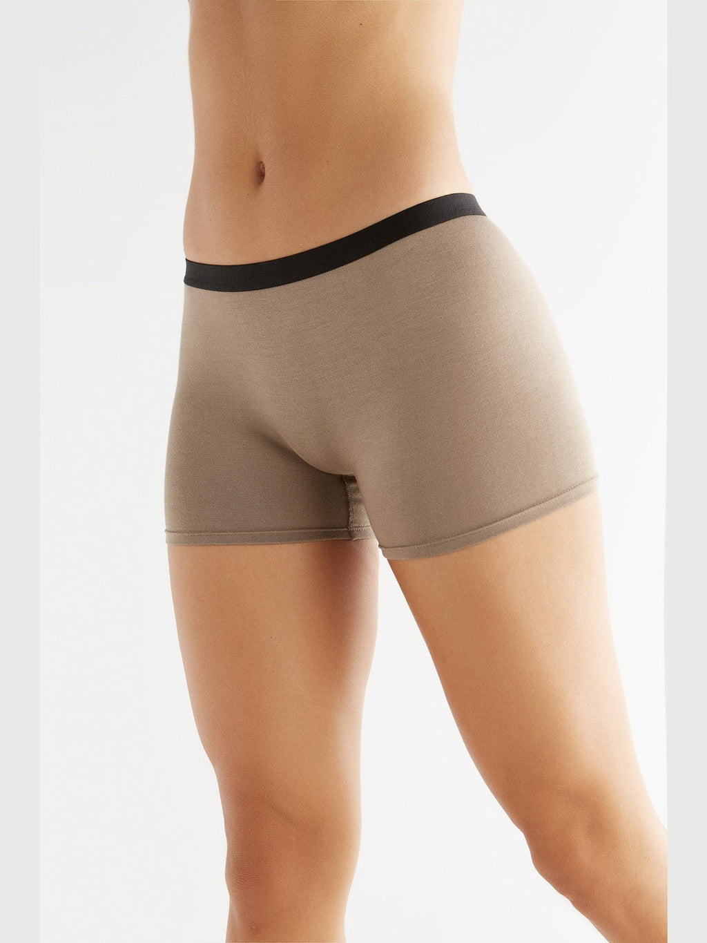 TENCEL™ Women's Boyshorts, Mink