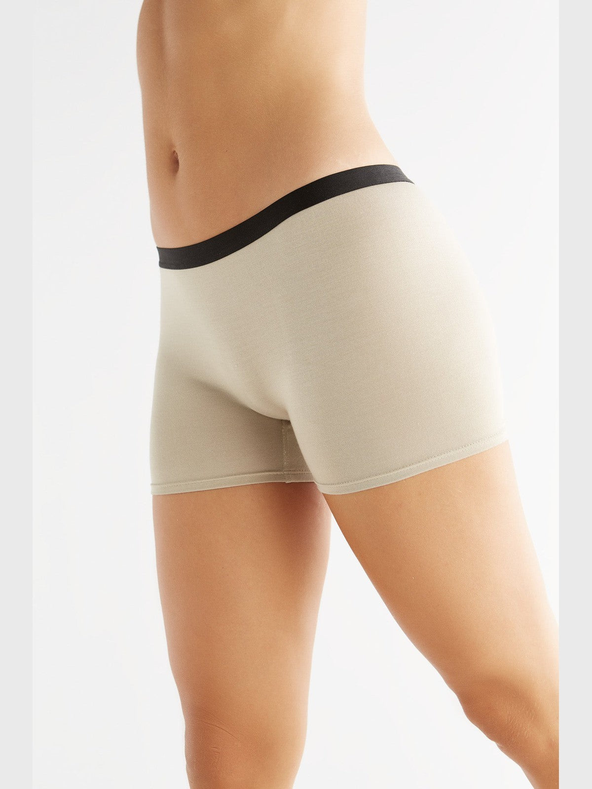 TENCEL™ Women's Boyshorts, Abbey Stone