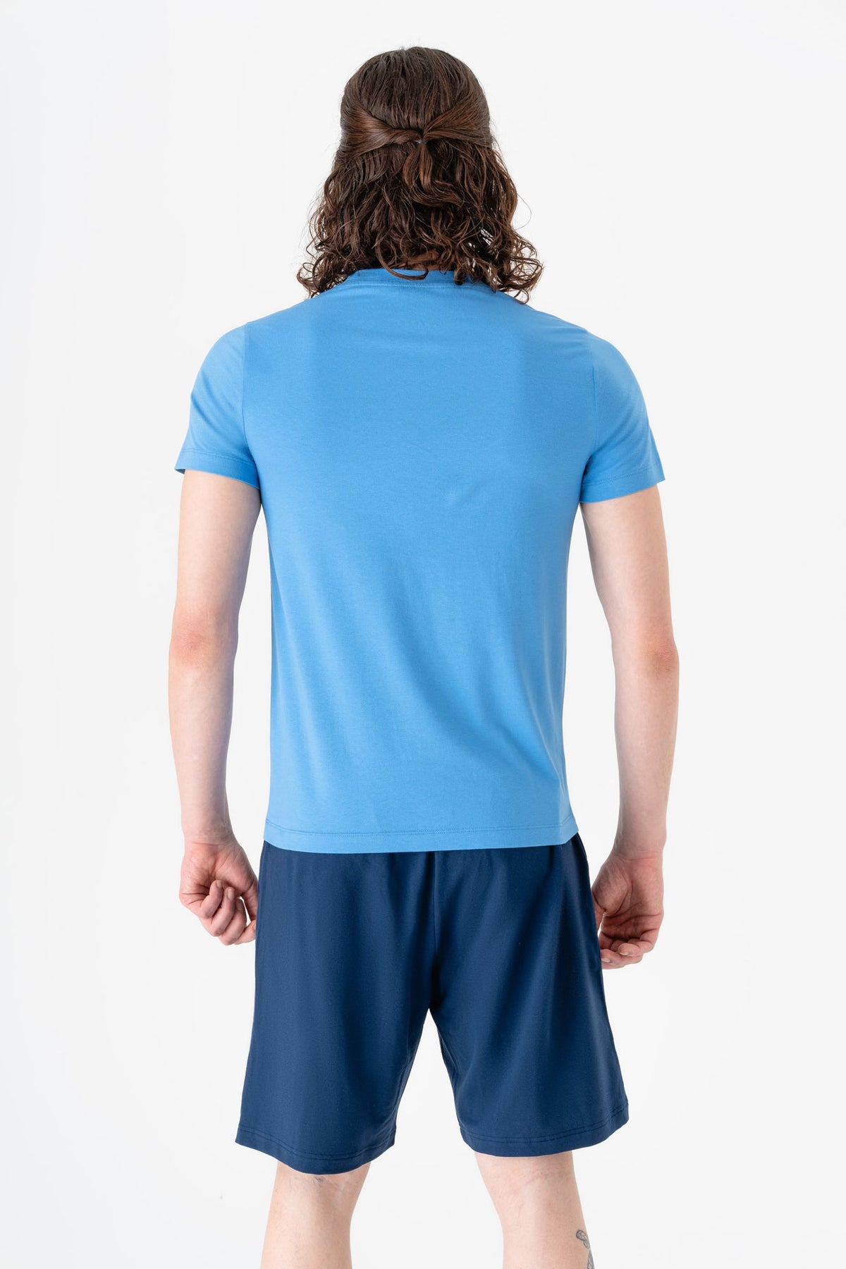 TENCEL™ Active Men's T-Shirt, Aquamarine — True North, view 3