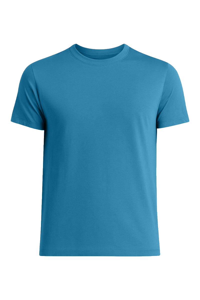 TENCEL™ Active Men's T-Shirt, Aquamarine — True North, view 4