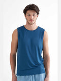 Men's Vest Top/ Vest Recycled, Petrol