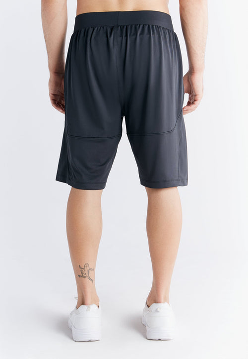Active Men's Shorts Recycled, Black — True North, view 2