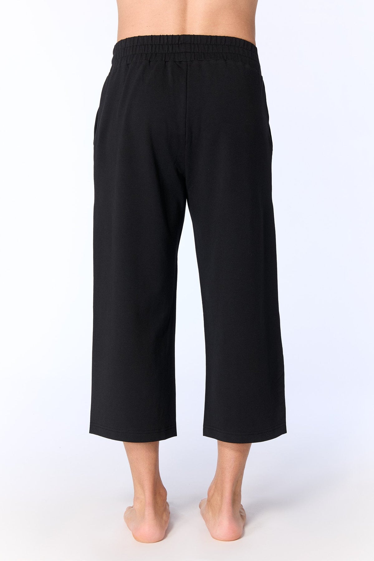 Men's Capri Trousers, Black
