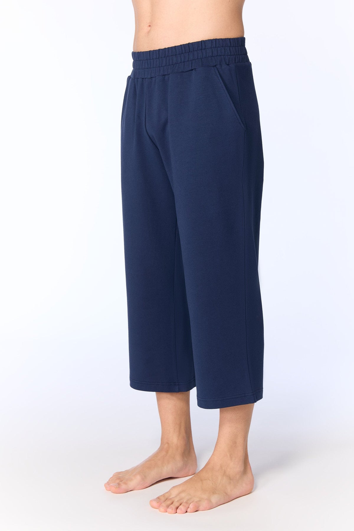 Men's Capri Trousers, Navy
