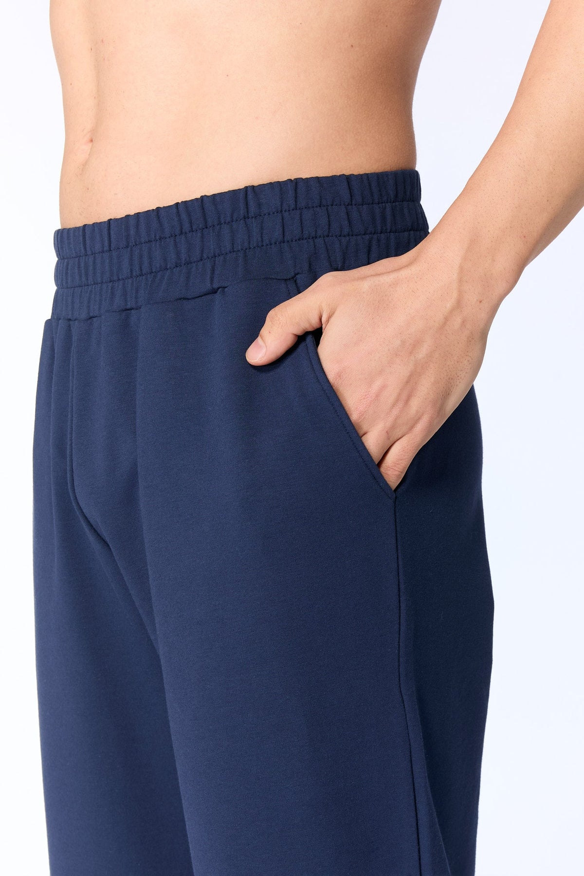 Men's Capri Trousers, Navy