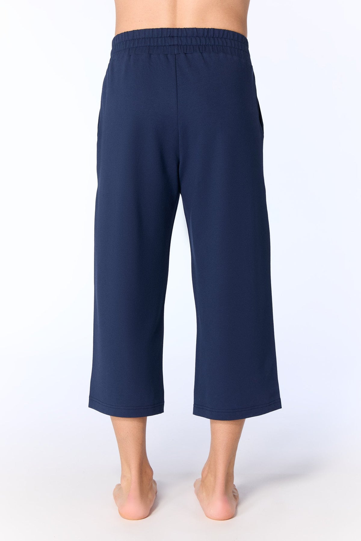 Men's Capri Trousers, Navy