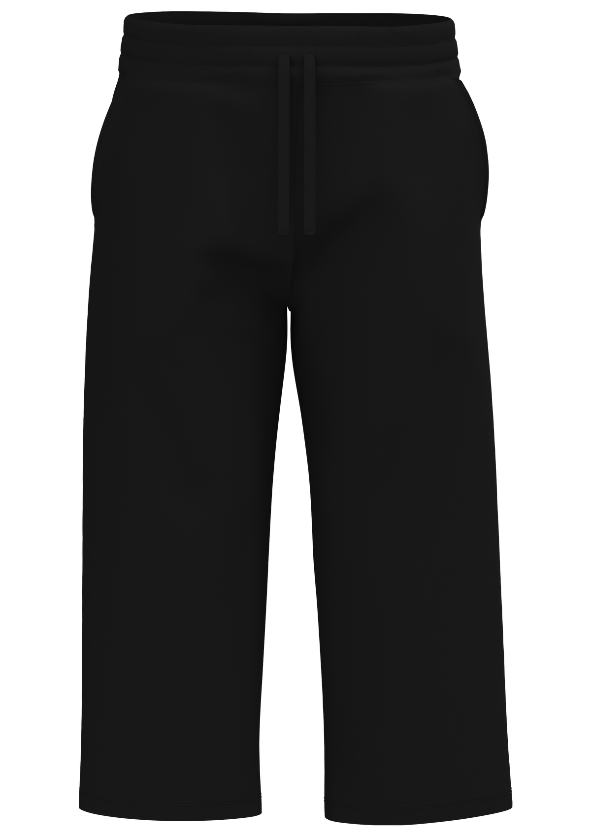Men's Capri Trousers, Black