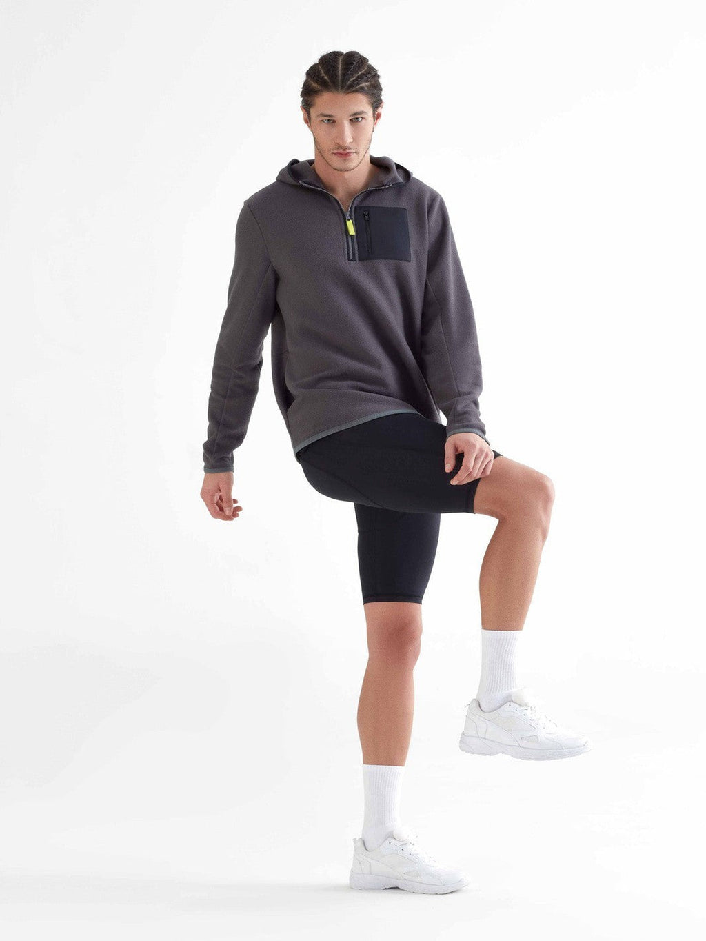 Men's Cycling Shorts Recycled, Black