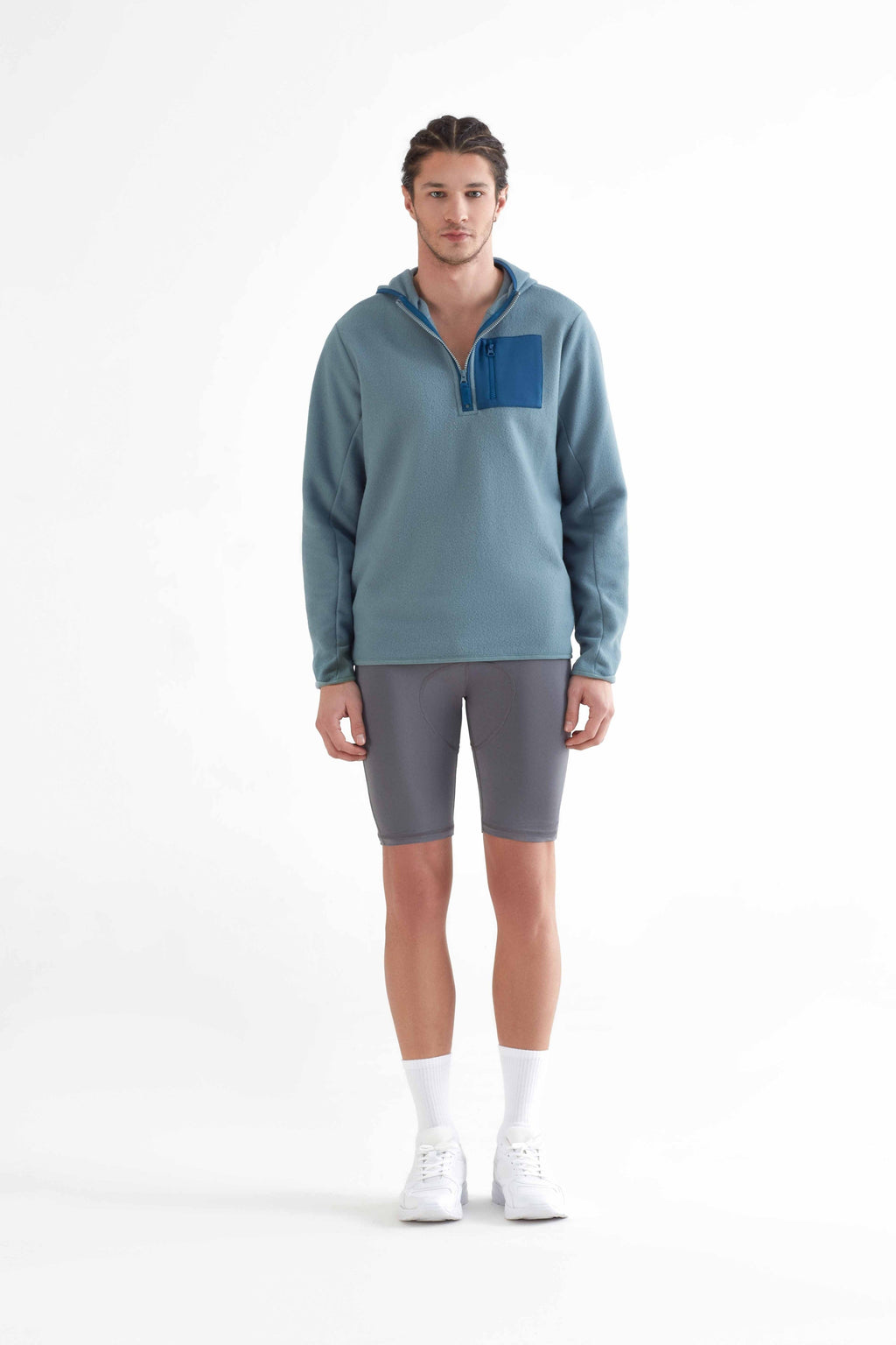 Men's Cycling Shorts Recycled, Anthracite
