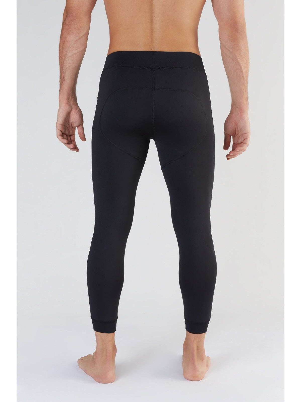 Men's Leggings Recycled, Black
