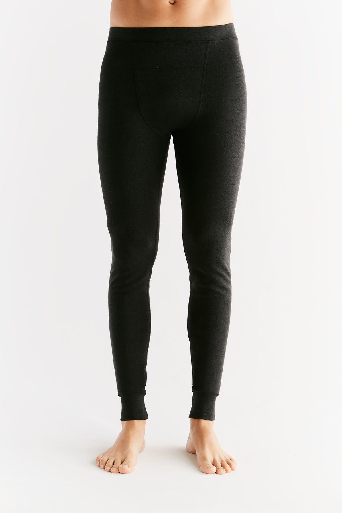 Men's Warm Leggings, Black — True North