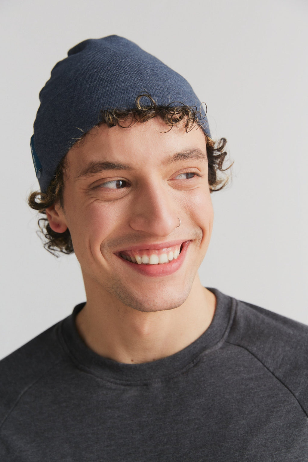 Unisex Beanie, Navy Shadow