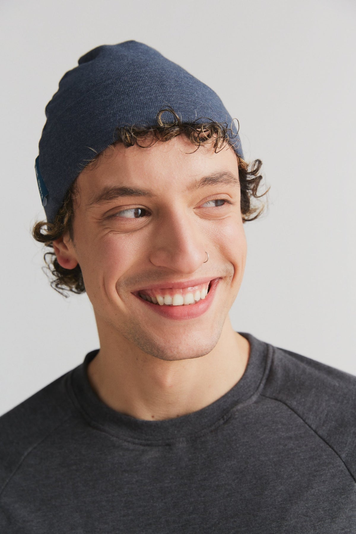 Unisex Beanie, Navy Shadow