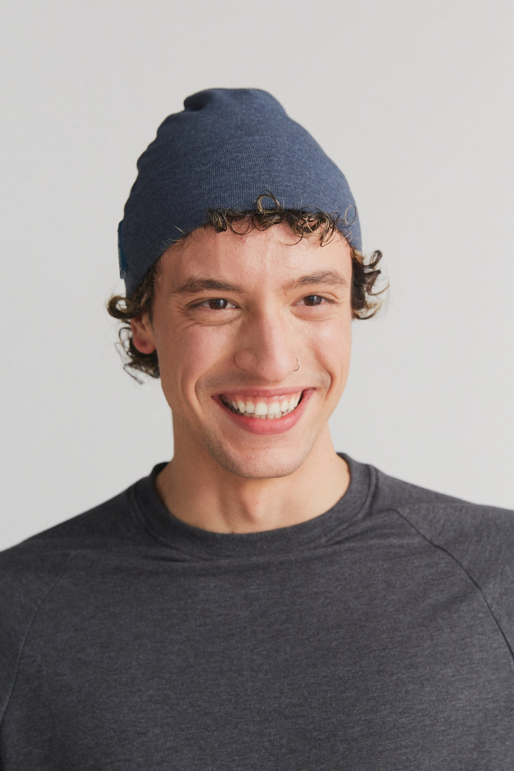 Unisex Beanie, Navy Shadow
