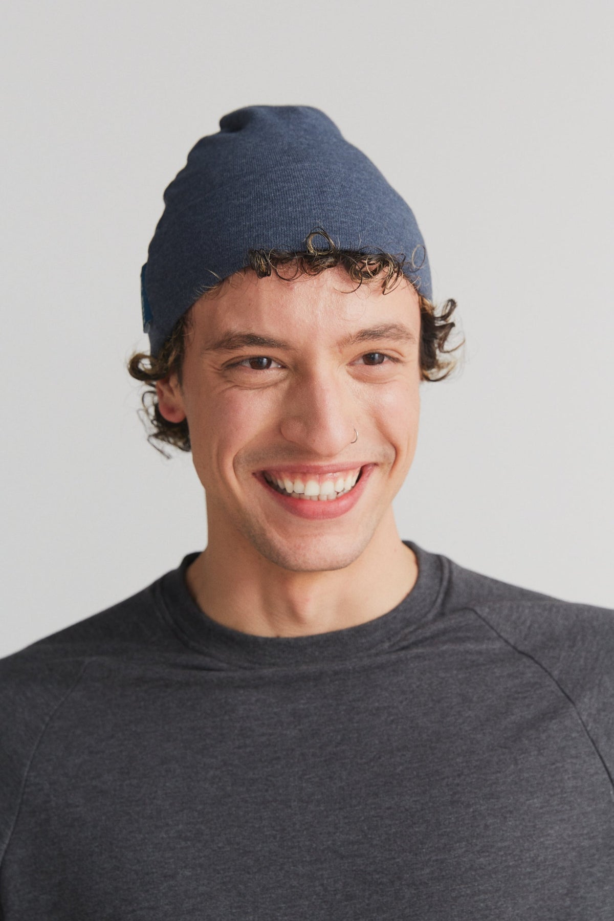 Unisex Beanie, Navy Shadow