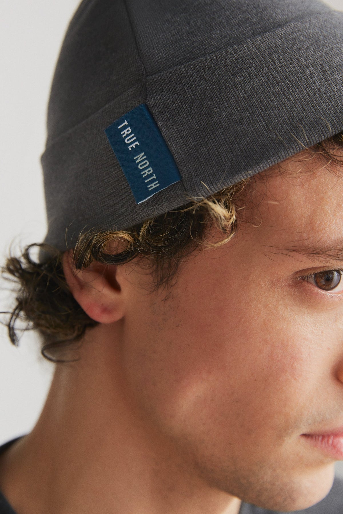 Unisex Beanie, Light Shadow — True North, view 3