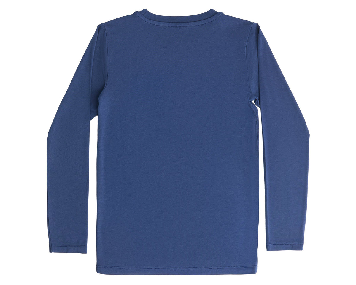 Kids' Shirt, Navy — True North, view 2