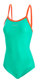 Women's Sport - Swimsuit – Sustainable, ECONYL ® Recycled, Made in EU, Quick Drying, Lemon Mint