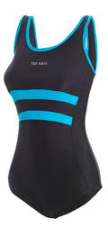 Women's Sport - Swimsuit – Sustainable, ECONYL ® Recycled, Made in EU, Quick Drying, Black
