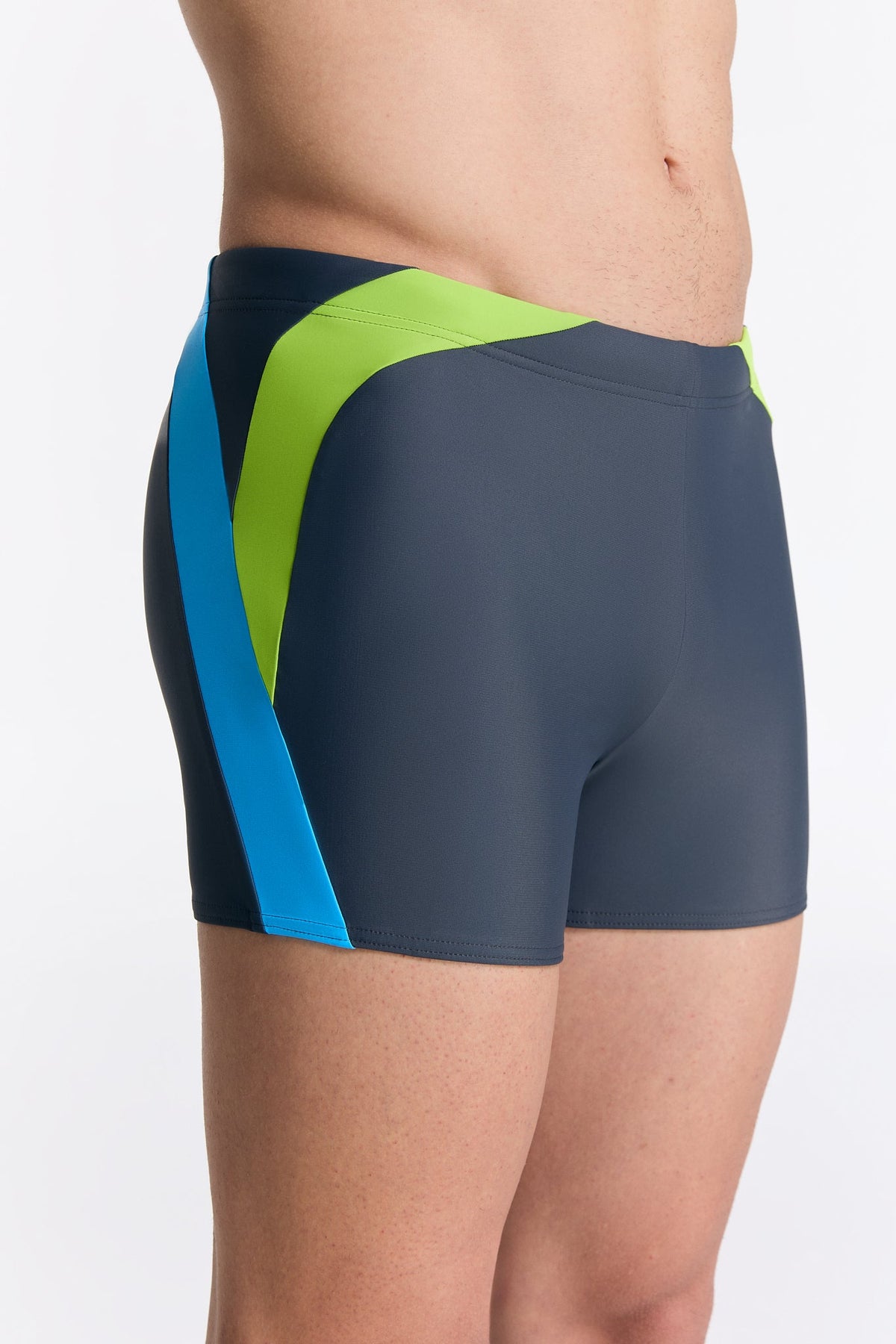Men's Trunk Swim Shorts – Sustainable, ECONYL ®, Quick Drying, Titanium