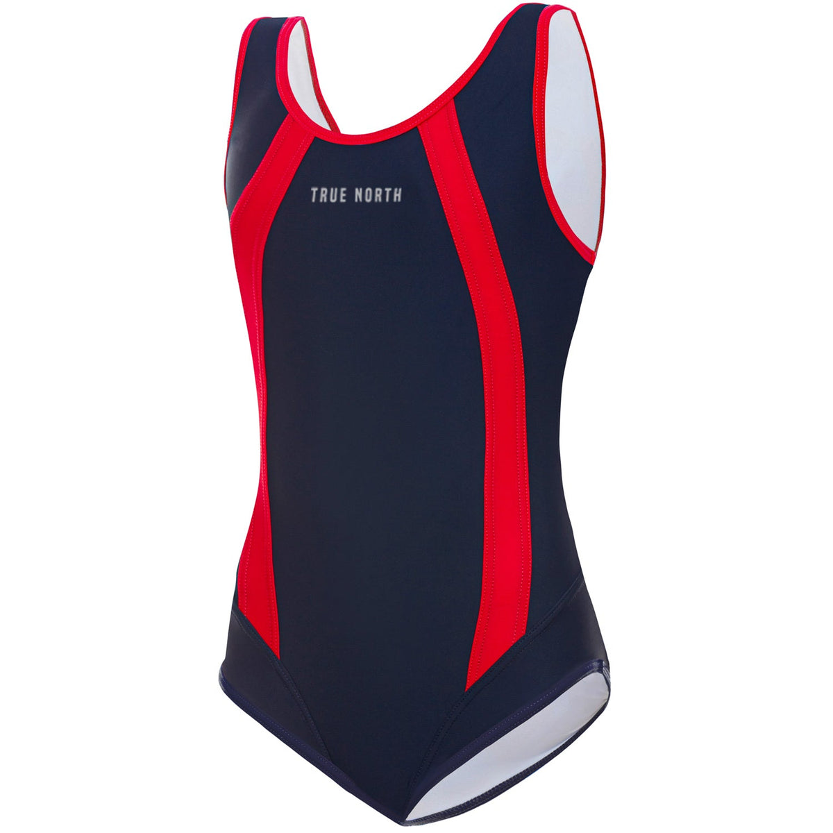 Girls' Swimsuit – Sustainable, ECONYL ®, UV Protection, Black